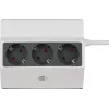 Brennenstuhl 1150070, 3 m, 3 vahelduvvooluväljundit, siseruumidesse, IP20, antratsiit, valge, 16 A