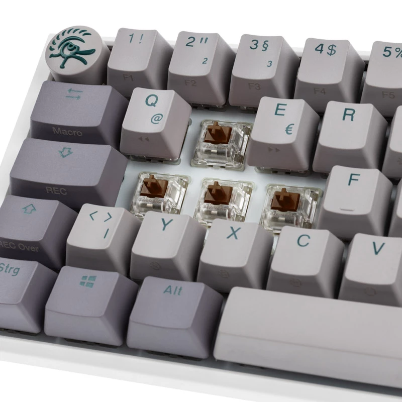 Ducky One 3 SF klaviatuur Mängimine USB QWERTZ Saksa Hall