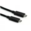 USB-kaabel ROLINE 11.02.9056 0.5m USB 3.2 Gen 2 10 Gbit/s USB C Must