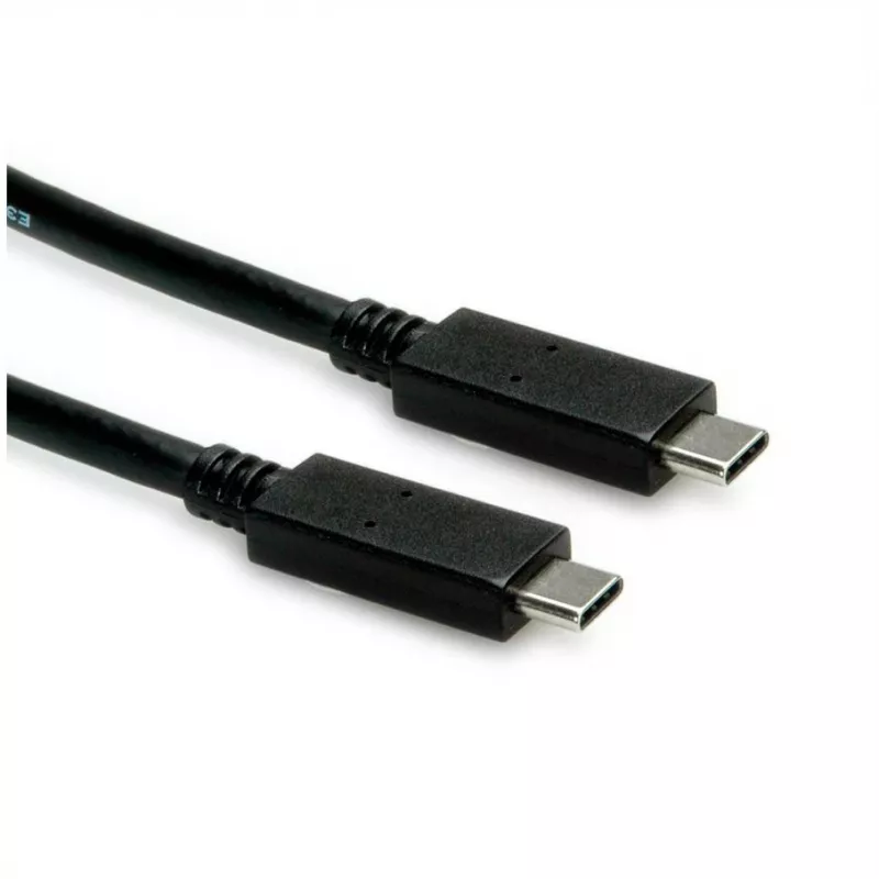 USB-kaabel ROLINE 11.02.9056 0.5m USB 3.2 Gen 2 10 Gbit/s USB C Must