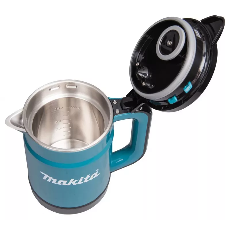 Makita KT001GZ elektriline veekeetja 0,8 L Must, Sinine