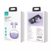 (lilla, Bluetooth-kõrvaklapid 5.1) USAMS Bluetooth-kõrvaklapid 5.1 juhtmevabad TWS-kõrvaklapid puutetundliku juhtimisega veekindlad spordikõrvaklapid mürasummutusega
