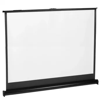 Projektsiooniekraan MACLEAN MC-961 45 tolli (4:3) vabaltseisev, valge metall, vaateala 96×77 cm