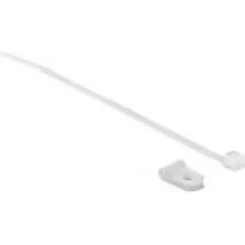 Kruvikinnitusega kaabliside DeLOCK 18859 nailon valge 17 mm 10 tk