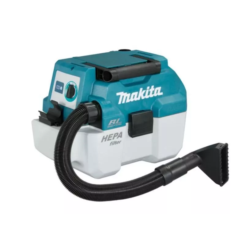 Makita DVC750LZX1 tolmuimeja Sinine, Valge 7,5 l 55 W