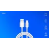 USB 2.0 kaabel SAVIO CL-168, USB A (isane) USB C-le (isane), 3 m, valge