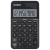Baaskalkulaator CASIO SL-310UC-BK — 10-kohaline, aku/päikeseenergia, maksu- ja kasumifunktsioonid, taskuformaadis (70×118×8,4 mm), must