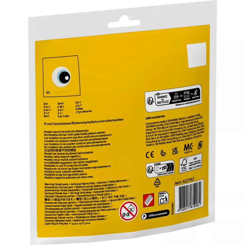 LEGO CREATOR 3 IN 1 30688 Troopiline tukaan