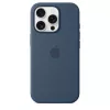Silikoonümbris MagSafe'iga iPhone 16 Pro jaoks - Denim