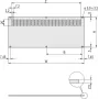 SCHROFF TAGAPANEEL 4U 84HP PERF. - Rack-Accessory (30849030)