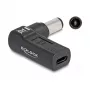 DeLOCK adapter USB USB-C emane Dell 7,4 x 5,0 mm isane 90° nurga all