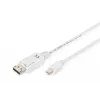 DisplayPort-ühenduskaabel Digitus AK-340102-010-W
