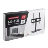 Telerialus MACLEAN MC-450 32–65 tolli teleritele, max koormus 40 kg, VESA kuni 400×400, laua/töölaua pealne