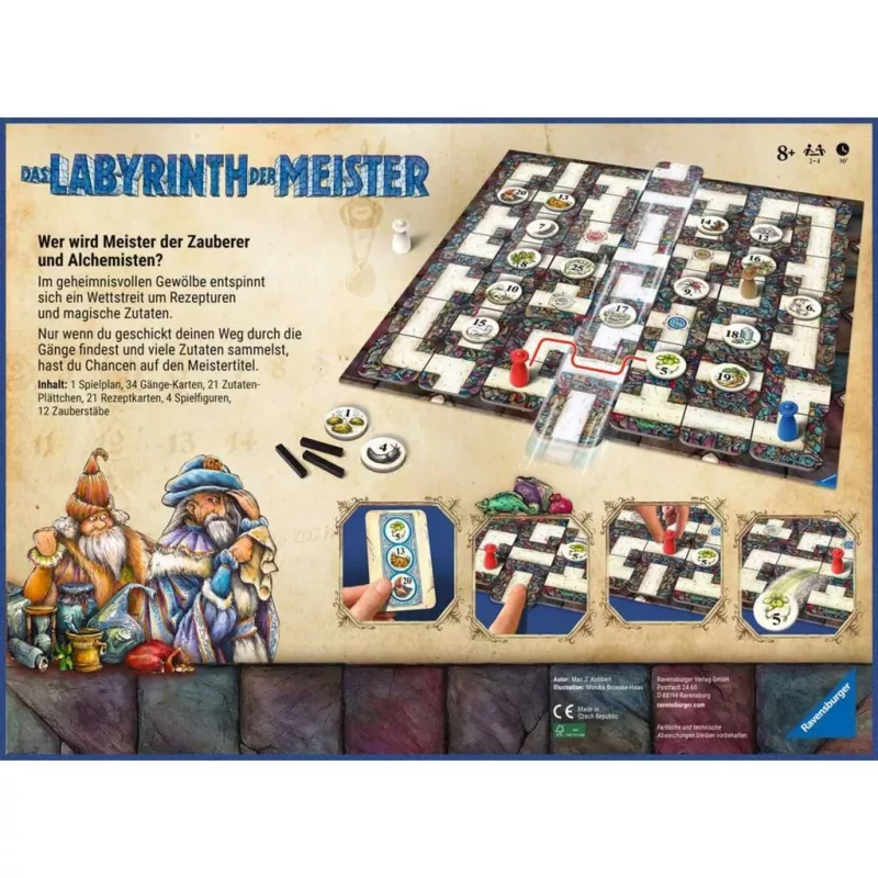 Labyrinth der Meister, lauamäng