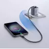 Ugreen USB-C (sirge) / USB-C (nurgeline) PD QC 60W 3A 0.5m US255 (hall)