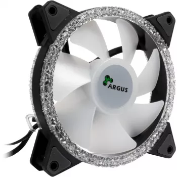 INTER-TECH RS-071 120 mm ARGB korpuseventilaator - must