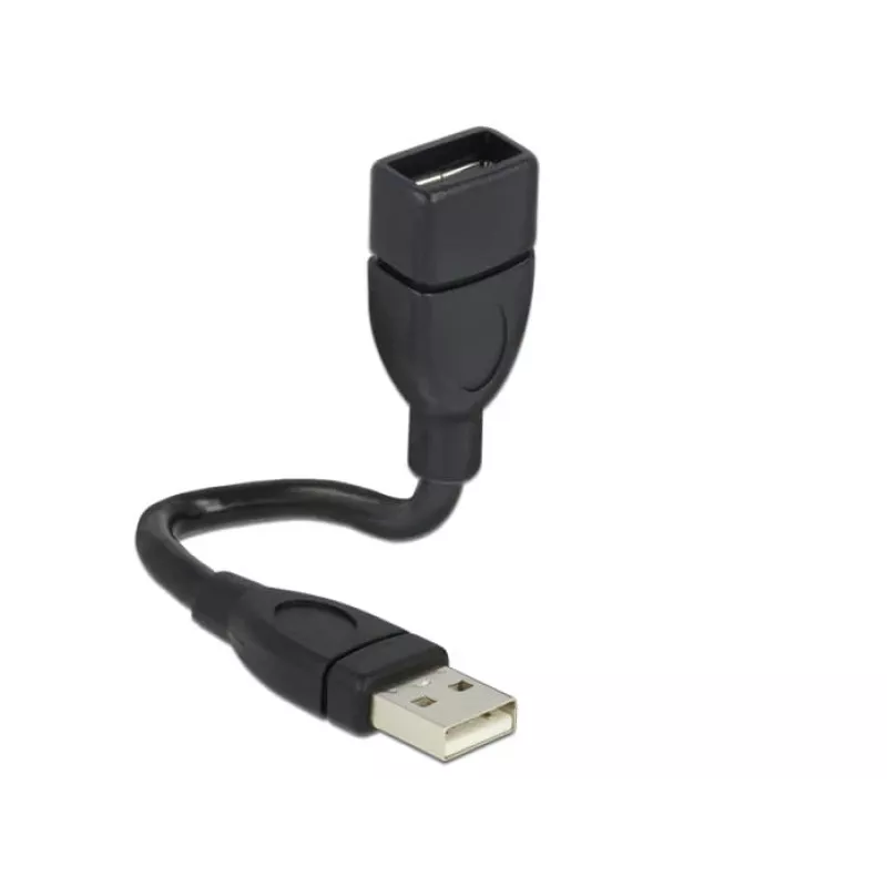 DeLOCK USB-kaabel 15 cm USB 2.0 USB A Must