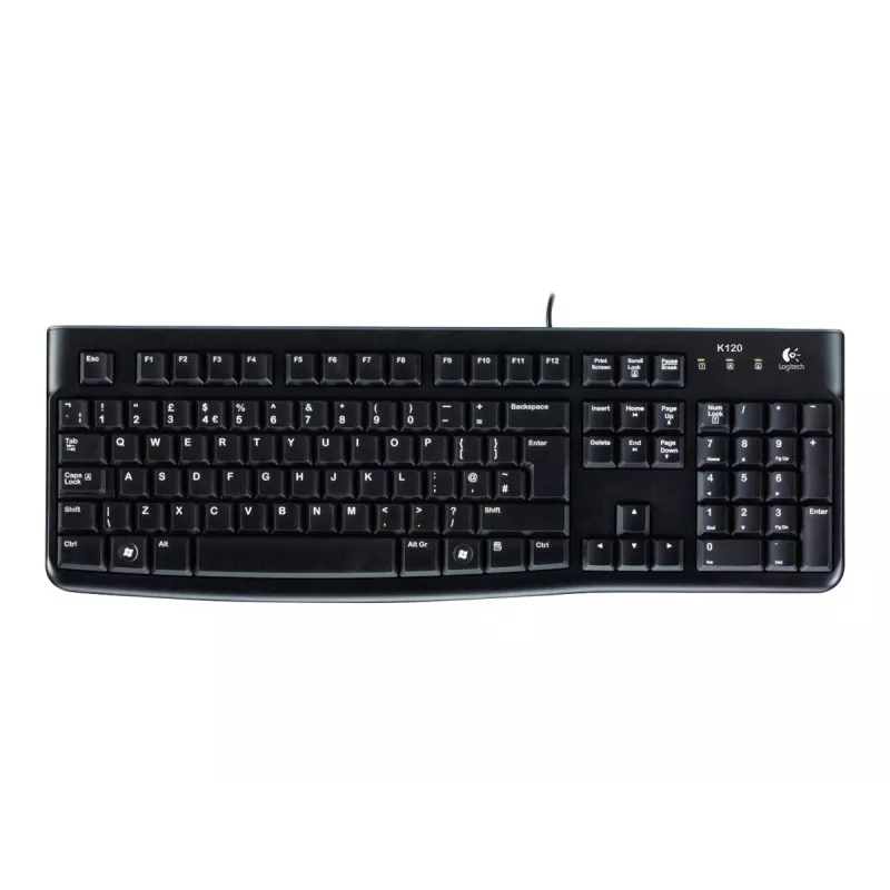 Klaviatuur Logitech K120 juhtmega klaviatuur