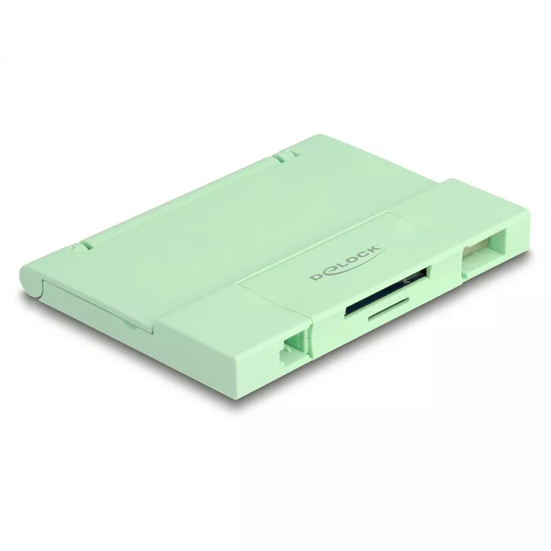 Kaardilugeja DeLOCK 91015 USB 3.2 Gen 1 Type-A/USB-C Mint