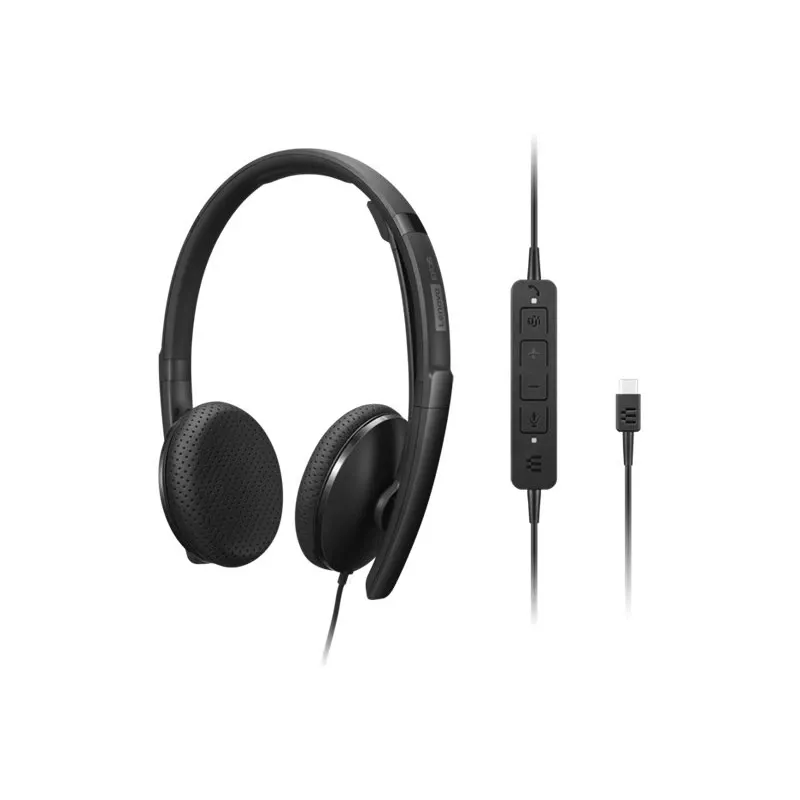 Lenovo 4XD1M45626 kõrvaklapid/peakomplekt Juhtmega ühendatud Peapael USB USB-C Must