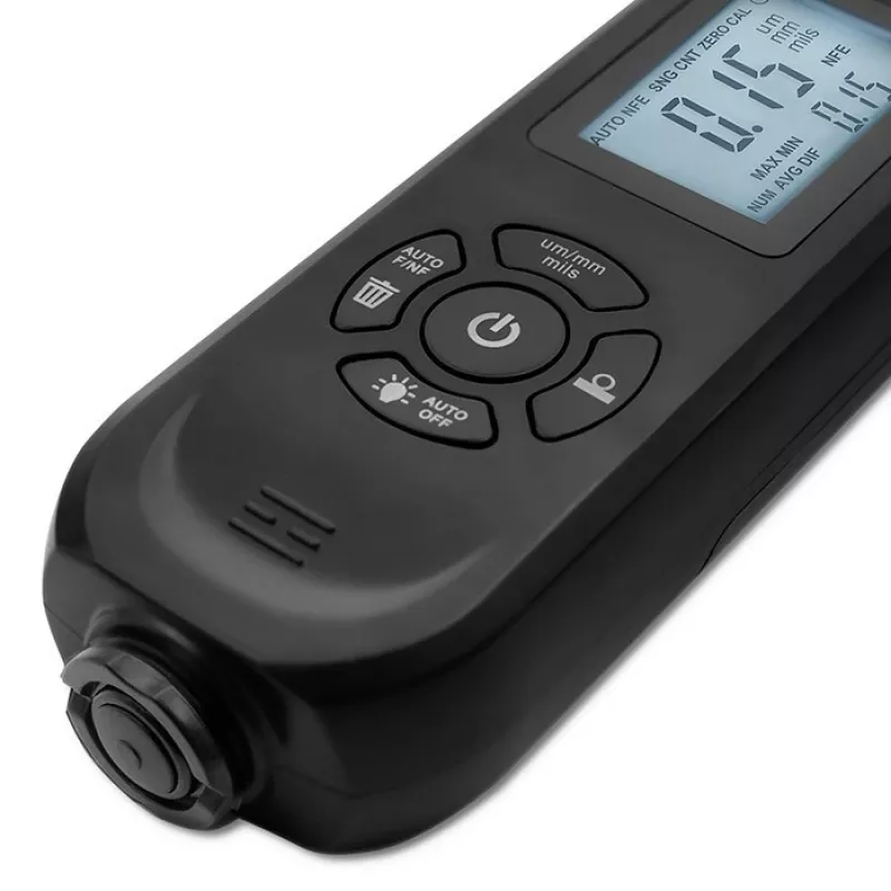 Kattekihi paksuse mõõtur QOLTEC 50646 LCD 0–2000 µm