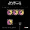 Corsair iCUE LINK RX140 MAX RGB 14 cm ventilaator must 300-1600 p/min