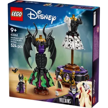 LEGO DISNEY 43262 Maleficenti ja Cruella de Vili kleidid