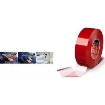 Kahepoolne teip Tesa 4965 15 mm x 50 m, polüester, ülitugev liim