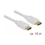 DisplayPort kaabel DeLOCK 84863 10 m Valge