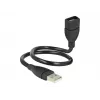 USB-kaabel DeLOCK 35cm USB 2.0 83498 Must