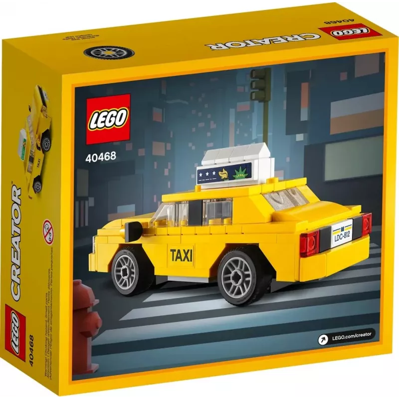 LEGO CREATOR 40468 kollane Taxi