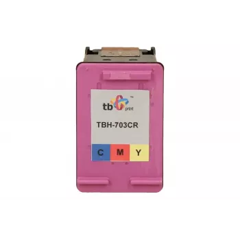 Tindikassett HP DJ D730/F735 värviline taastatud TBH-703CR (HP nr 703 CD888AE)