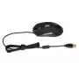 Juhtmega optiline hiir IBOX Aurora A-1 — paremakäeline, 6 nuppu, 2400 DPI, USB Type-A, LED-valgustus, 1,8 m kaabel