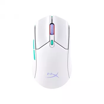 HyperX Pulsefire Haste 2 Core Wls – mängurihiir (valge/roheline/lilla)