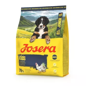 Kuiv kutsikatoit JOSERA Junior Food 3 kg — täisväärtuslikud kroketid tasakaalustatud toitainetega