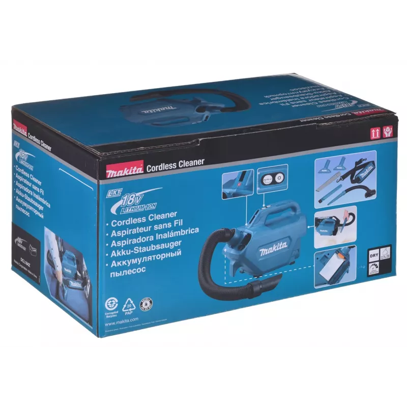 Käsitolmuimeja Makita DCL184Z