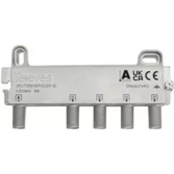 4-suunaline jaotur Televes VT49FZ 5–1218 MHz 9 dB