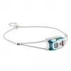 Petzl Bindi Teal, valge peavõruga LED-taskulamp