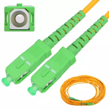 Extralink SC/APC–SC/APC singlemode patchcord G.657A 3 mm, 2 m