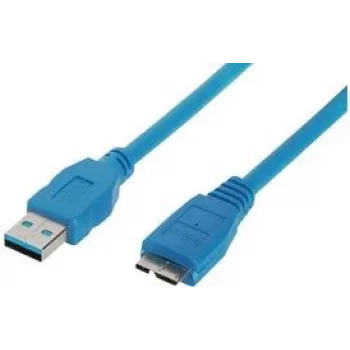 USB-kaabel ShiverPeaks BS77193 3 m USB 3.2 Gen 1 Micro-USB B