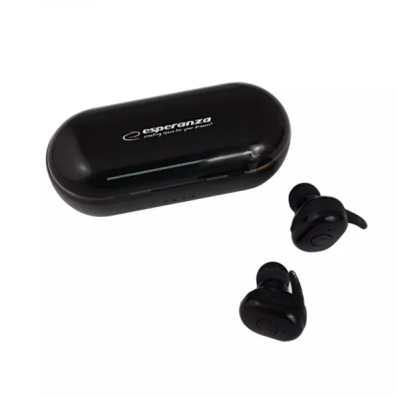 Esperanza TWS CARDERA kõrvaklapid juhtmevabad kõrvasisesed kõned/muusika Bluetooth must