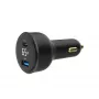 MOBIILILAADIJA AUTO USB 2PORT/TA-UC-AC2PD30LCD-CAR01 GEMBIRD