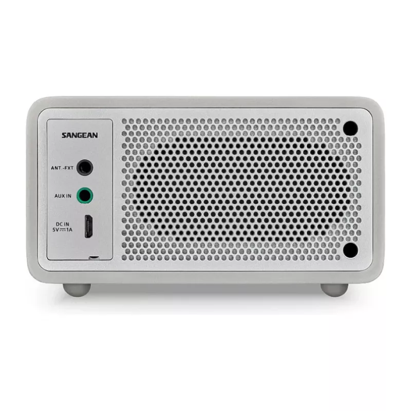 Lauaraadio Sangean DDR-7 Glacier Silver digitaalse tuuneri ja Bluetoothiga