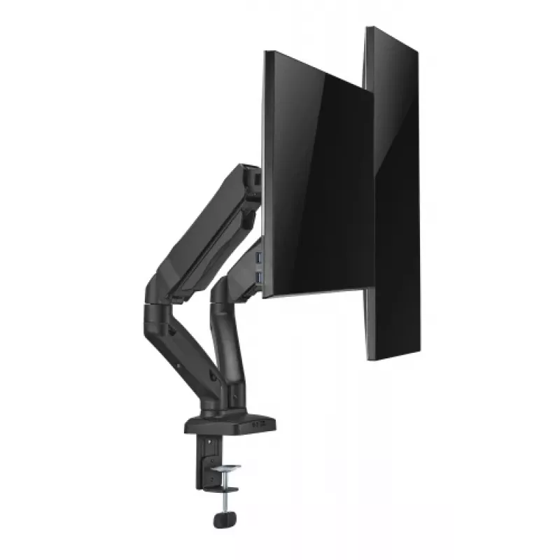 Monitor Arm up up Economical Interactive Counterbalance Dual Monitor Arm Matte Must VESA 75x75/100x100