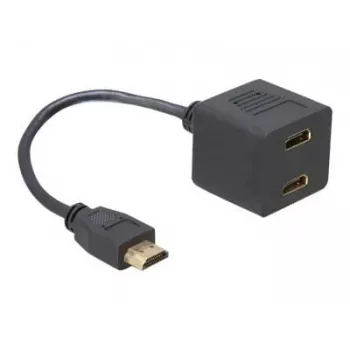 HDMI-adapter DeLOCK 65056 0,2 m isane 2x emasesse