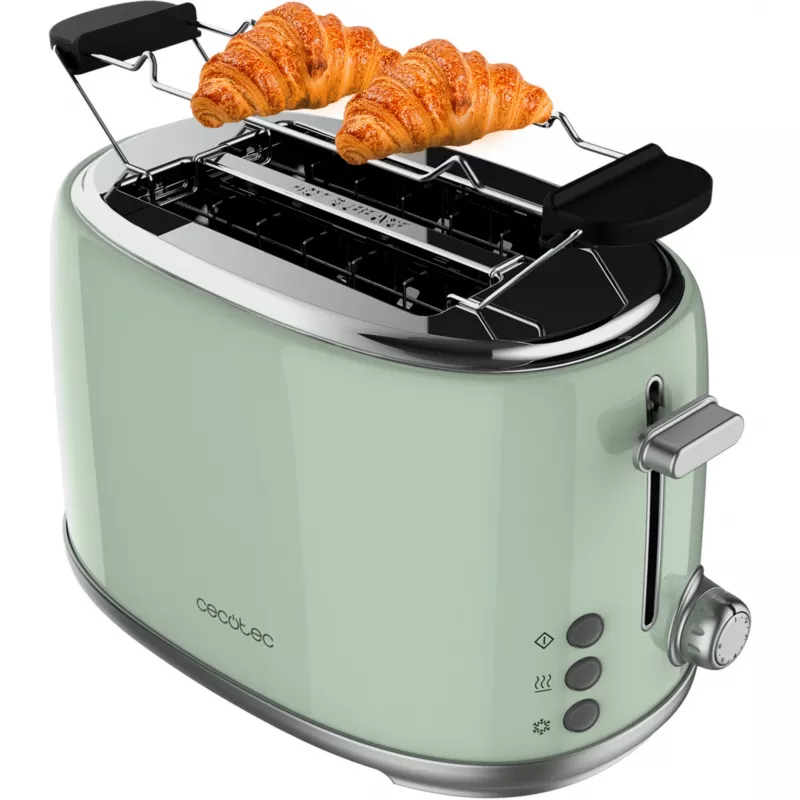 Röster Toast&Taste 1000 Retro Double Green (roheline, 980 W, 2 viilule)