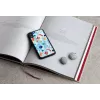 Kaitsev telefoniümbris iKins iPhone XR-ile — Must Poppin Rock disain
