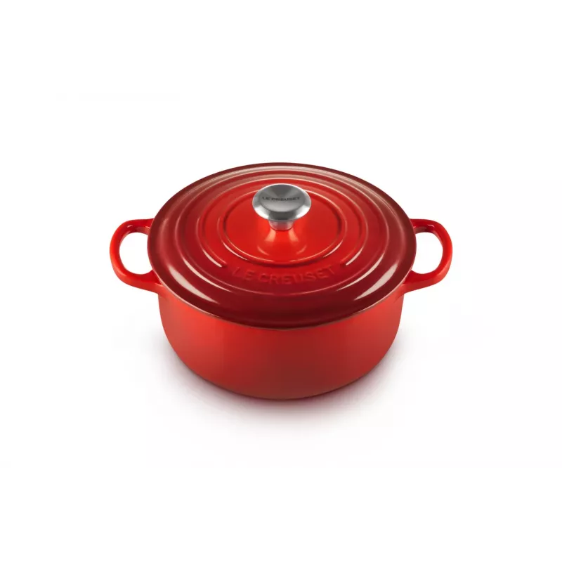 Le Creuset Signature 3,3 L ümmargune punane