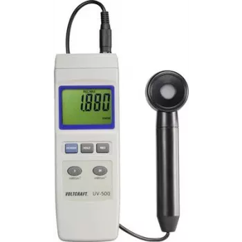 VOLTCRAFT UV-500 UV-mõõteriist 0,002 - 19,99 mW/cm² (VC-8330305)