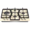 Gorenje GW6D42CLI pliit Beež Sisseehitatav 60 cm Gaas 4 tsooni